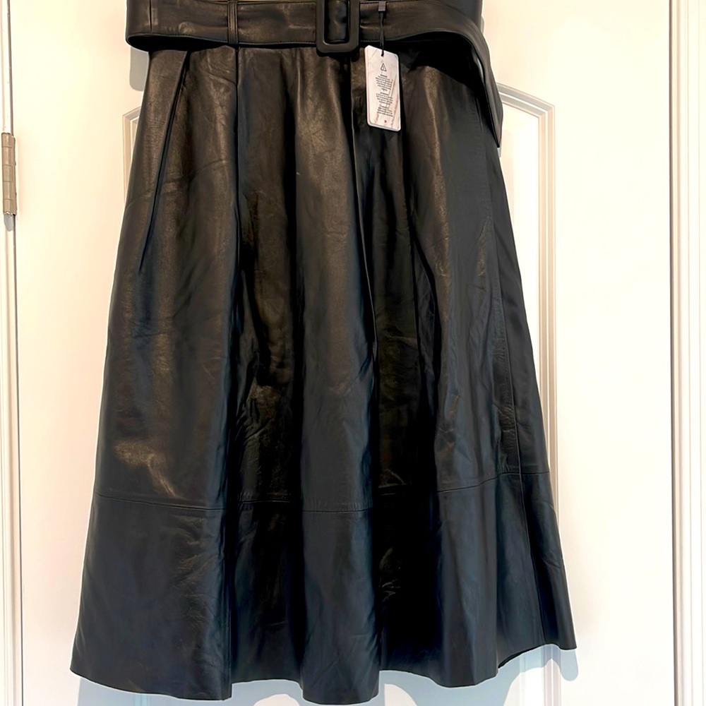 Tommy Hilfiger Zendaya Leather Skirt